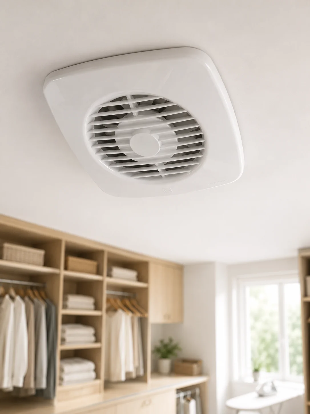 Ev Tipi Dekoratif Aspiratör 16 W 180 m³/h Banyo Mutfak WC Havalandırma Çözümü