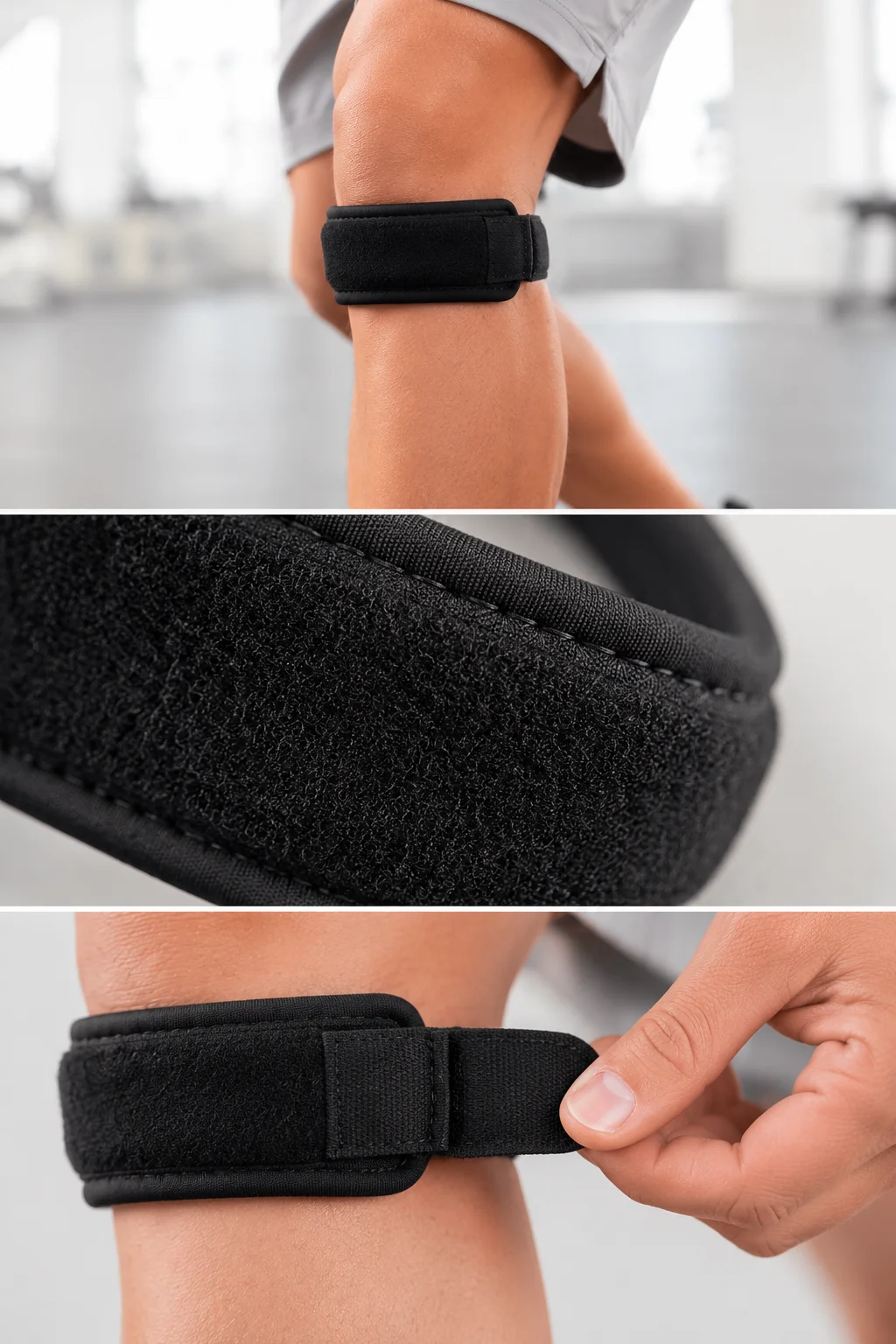 Tendon Bandı Ayarlanabilir Diz Altı Destek Bandı Spor ve Günlük Kullanım
