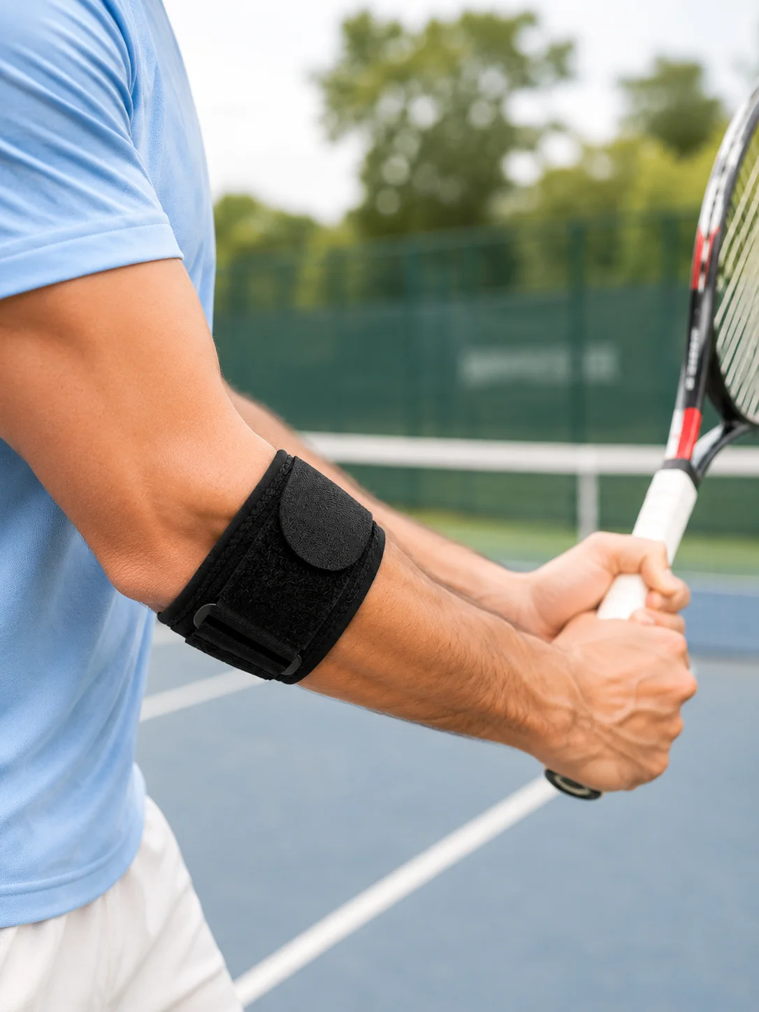 Golfçü Dirseği Bandajı Spor ve Günlük Kullanım İçin Dirsek Bandı