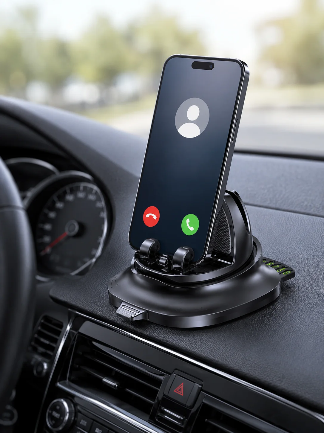 Araç İçi Telefon Tutucu Gizlenebilir Telefon Numaralı Katlanabilir Telefon Standı