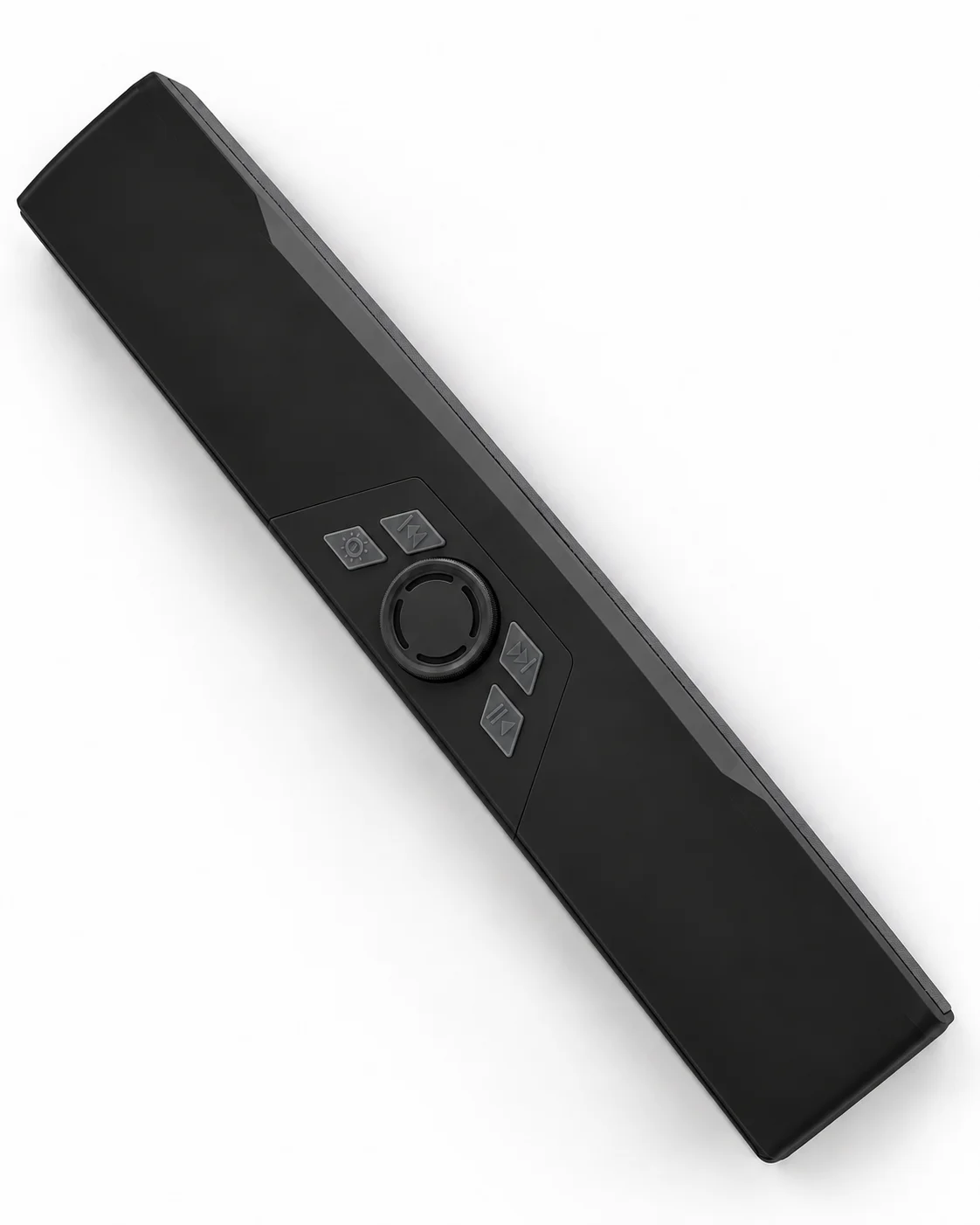 Döner Kontrol Düğmeli RGB Işıklı Bluetooth 5.4 Hoparlör Type C Şarj Girişli Siyah