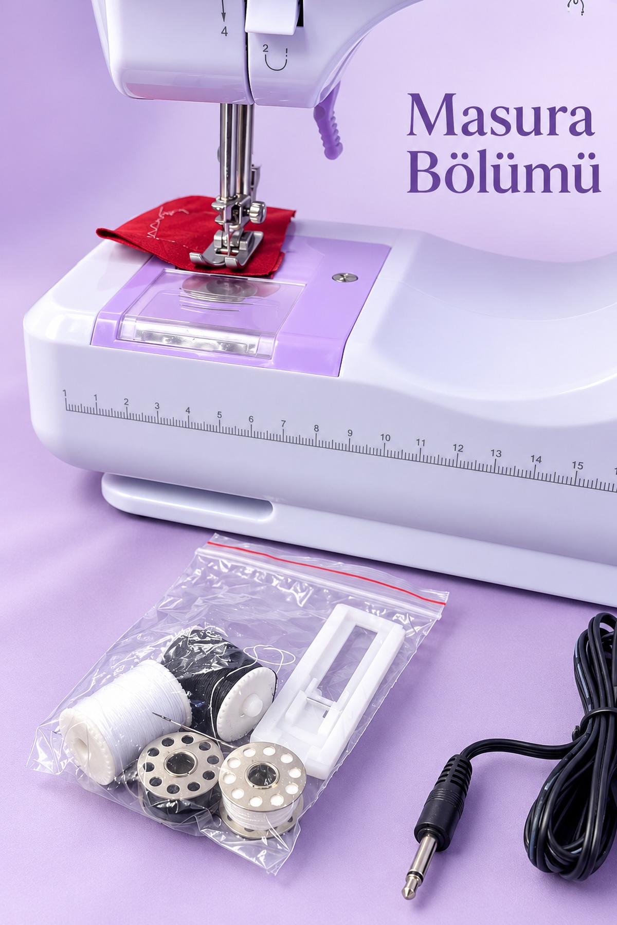 Taşınabilir Elektrikli Dikiş Makinesi Desen Seçimli