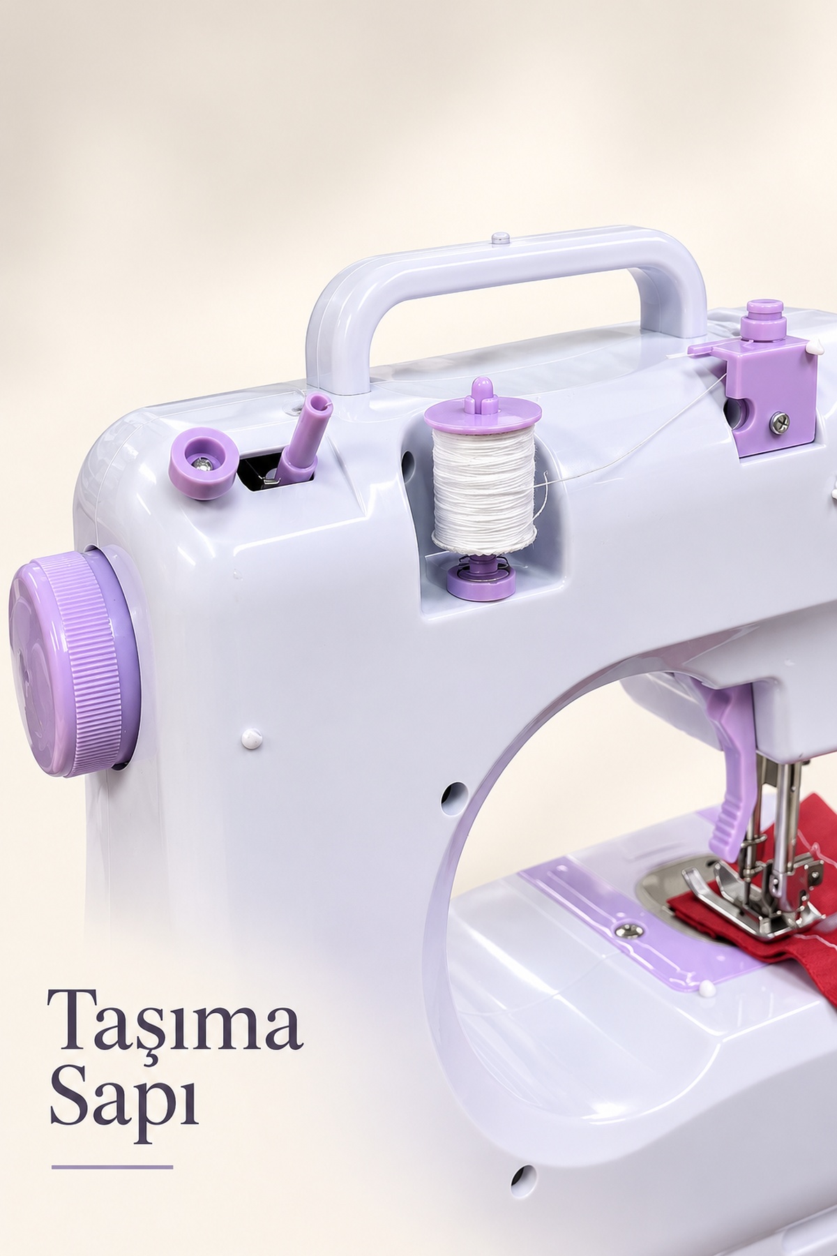 Ev Tipi Mini Dikiş Makinesi Pedallı ve Hız Ayarlı