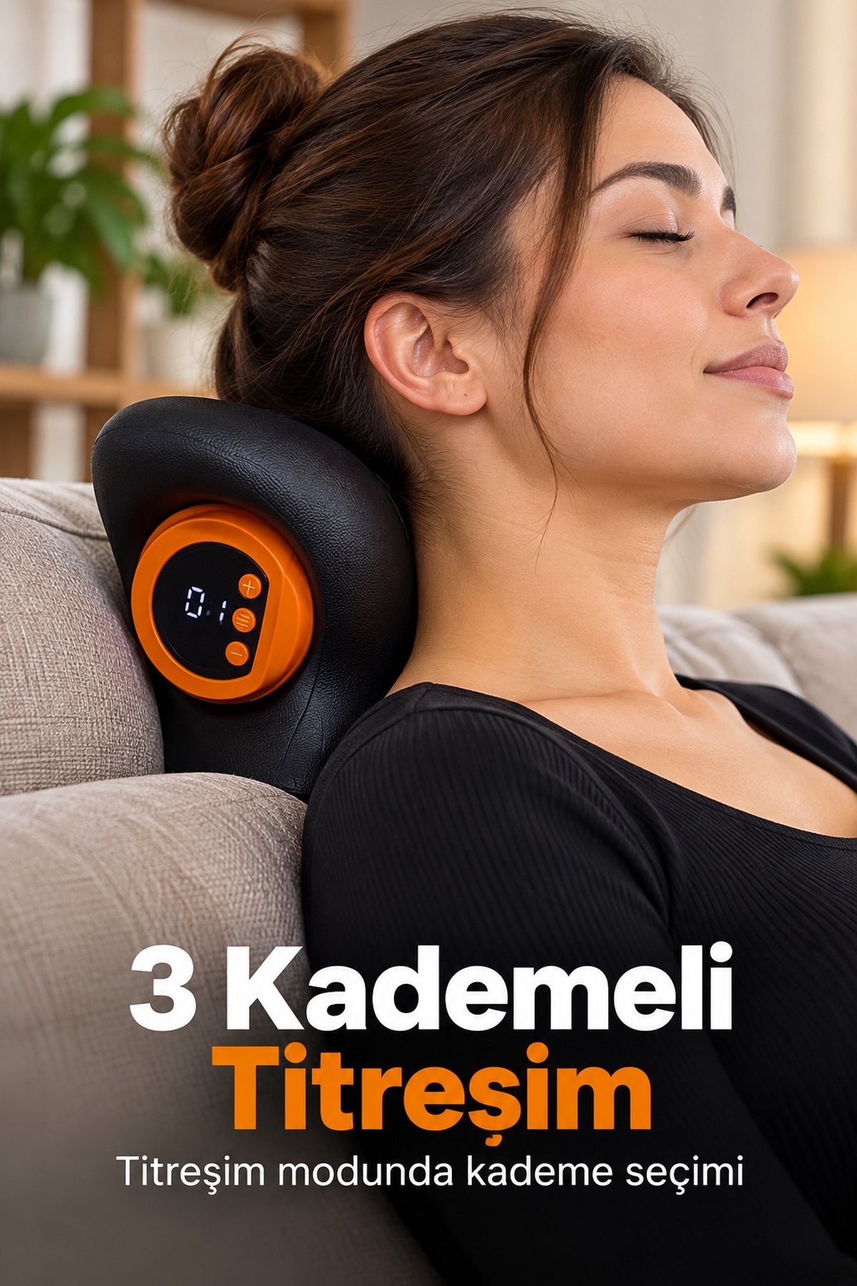 Boyun Masaj Cihazı Isıtmalı ve Uzaktan Kumandalı