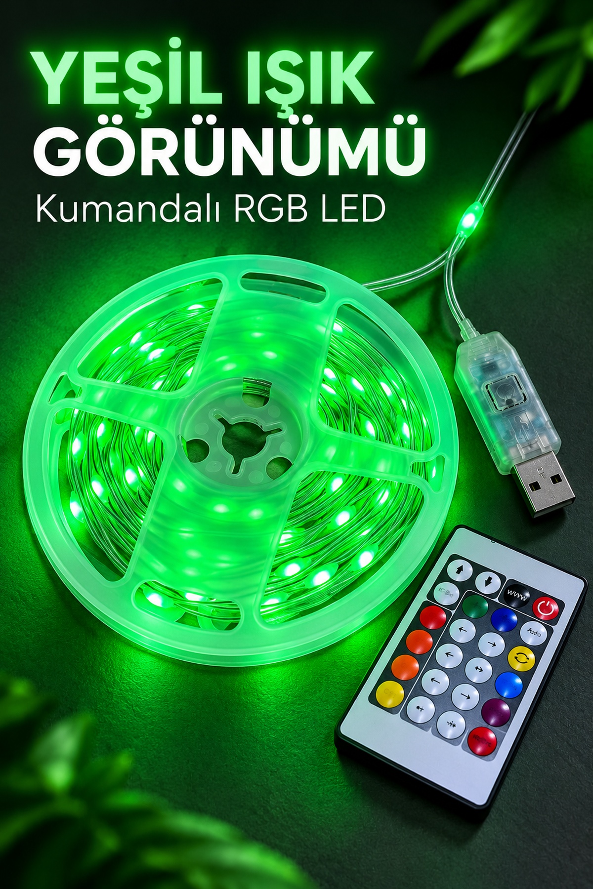 10 Metre Kumandalı Led