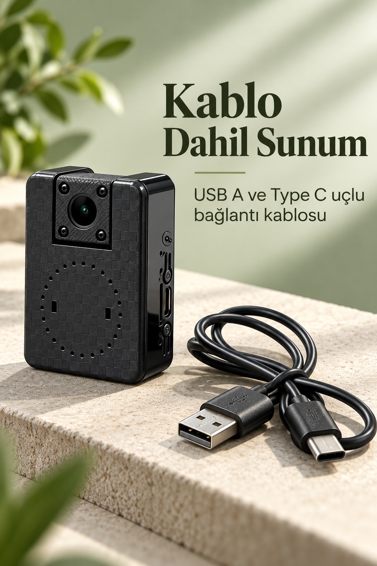 Mobil Uygulama Destekli WiFi Kamera Hareket Algılama Özellikli