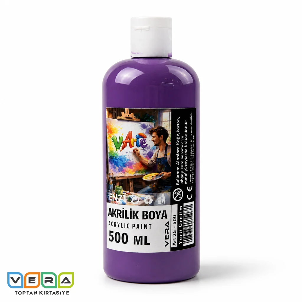 vArte 500 Gr Mor Akrilik Boya