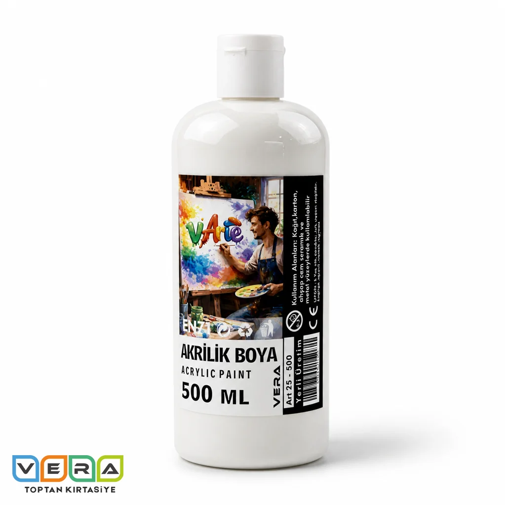 vArte 500 Gr Beyaz Akrilik Boya