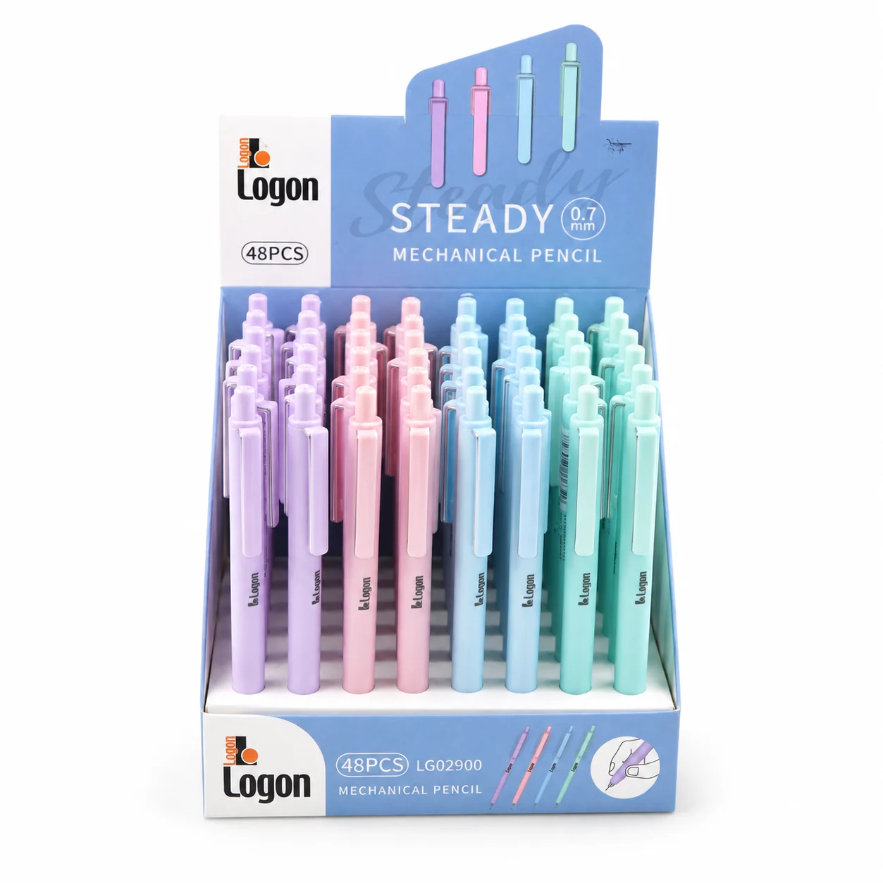 Logon Steady Pastel Renk 07 Metal Versatil Kalem