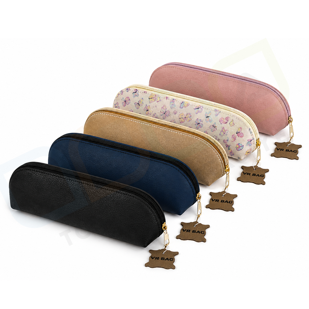 VR BAG Oval Sosis Kalemlik Suni Deri Lüks 20 li karışık paket