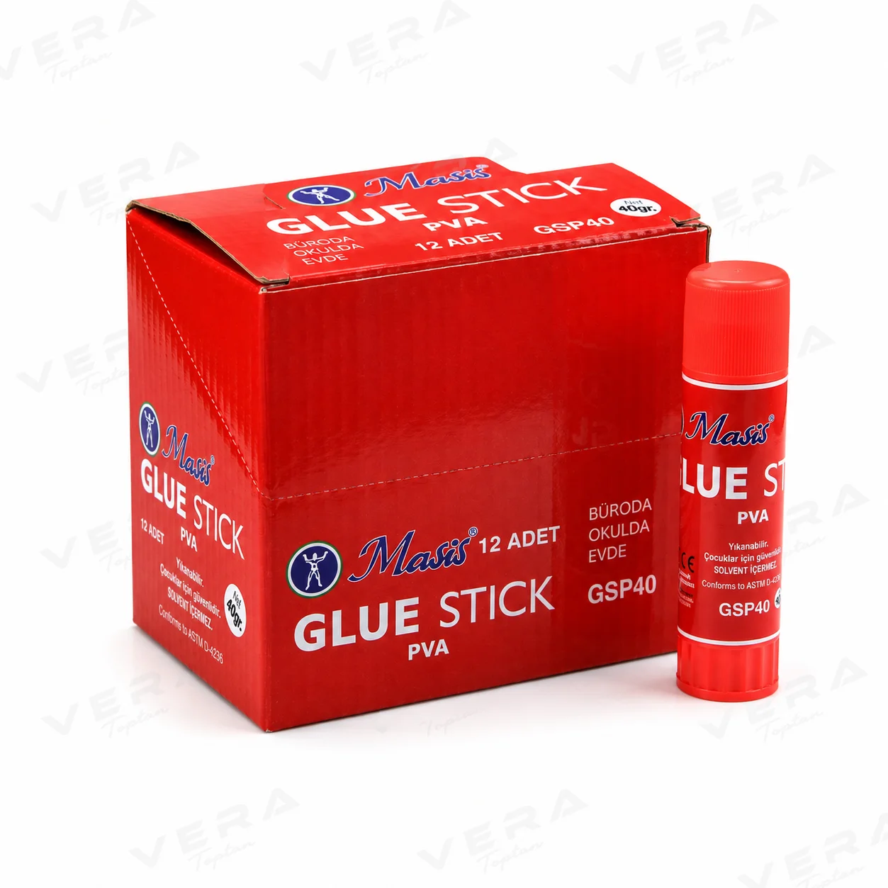 Masis 40 gr Stick Yapıştırıcı 12 li Paket