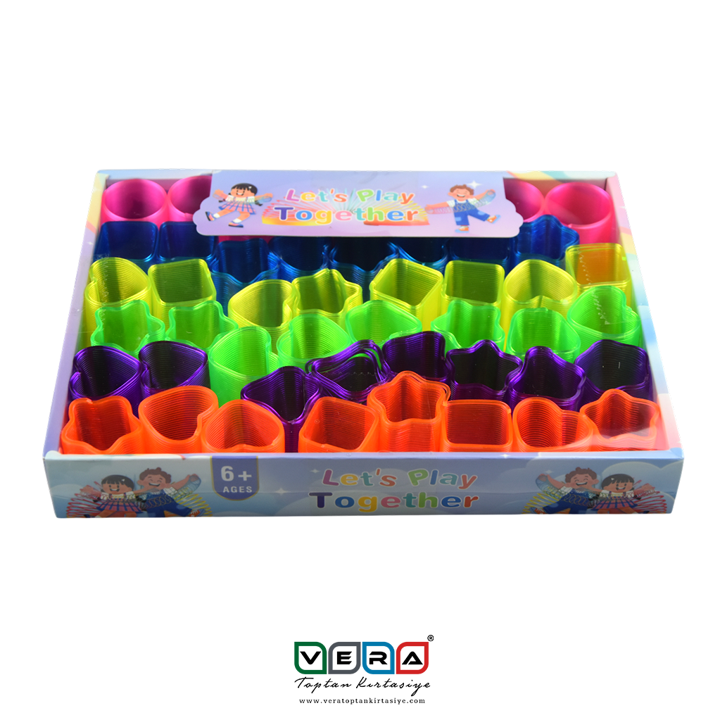Mini Şekilli Spring Yay 48 li Paket