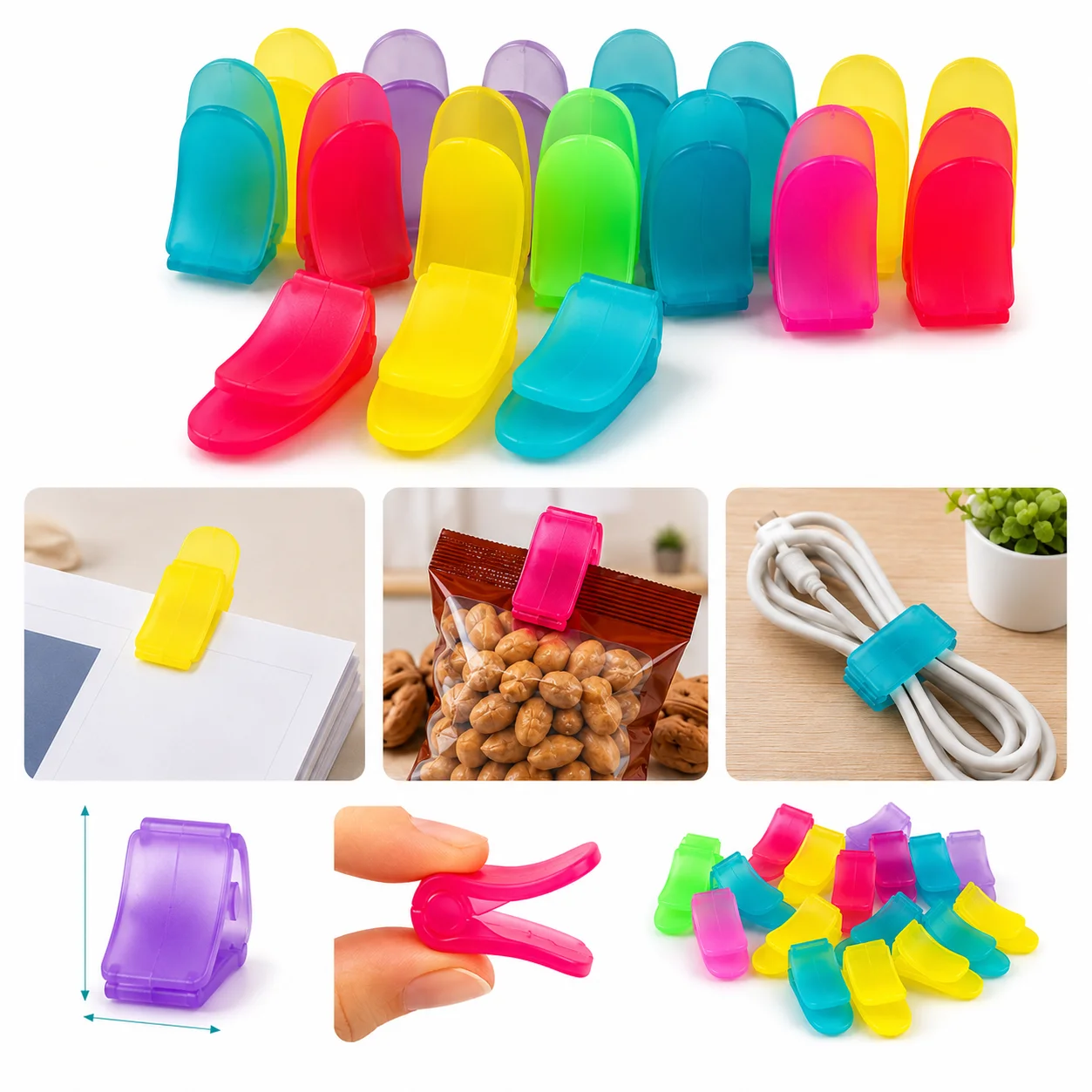 Yeni Nesil Mini Klips Paket içi 20 Adet