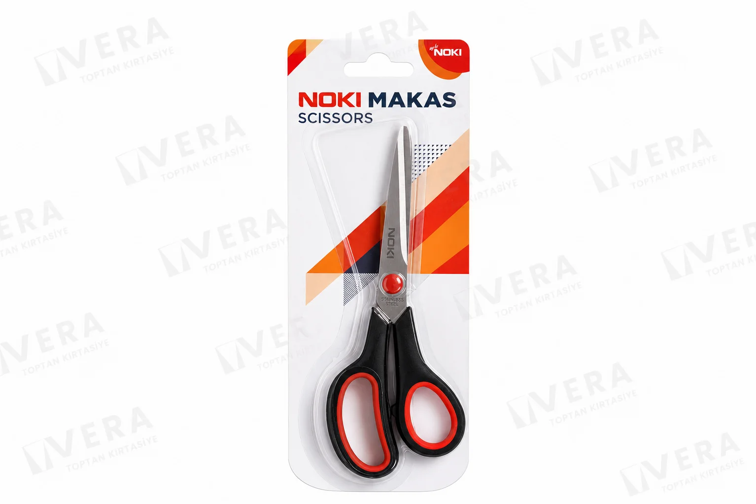 Noki 5.5 inç 19.5 cm 6007 Ofis Makası Paket içi 12 Adet