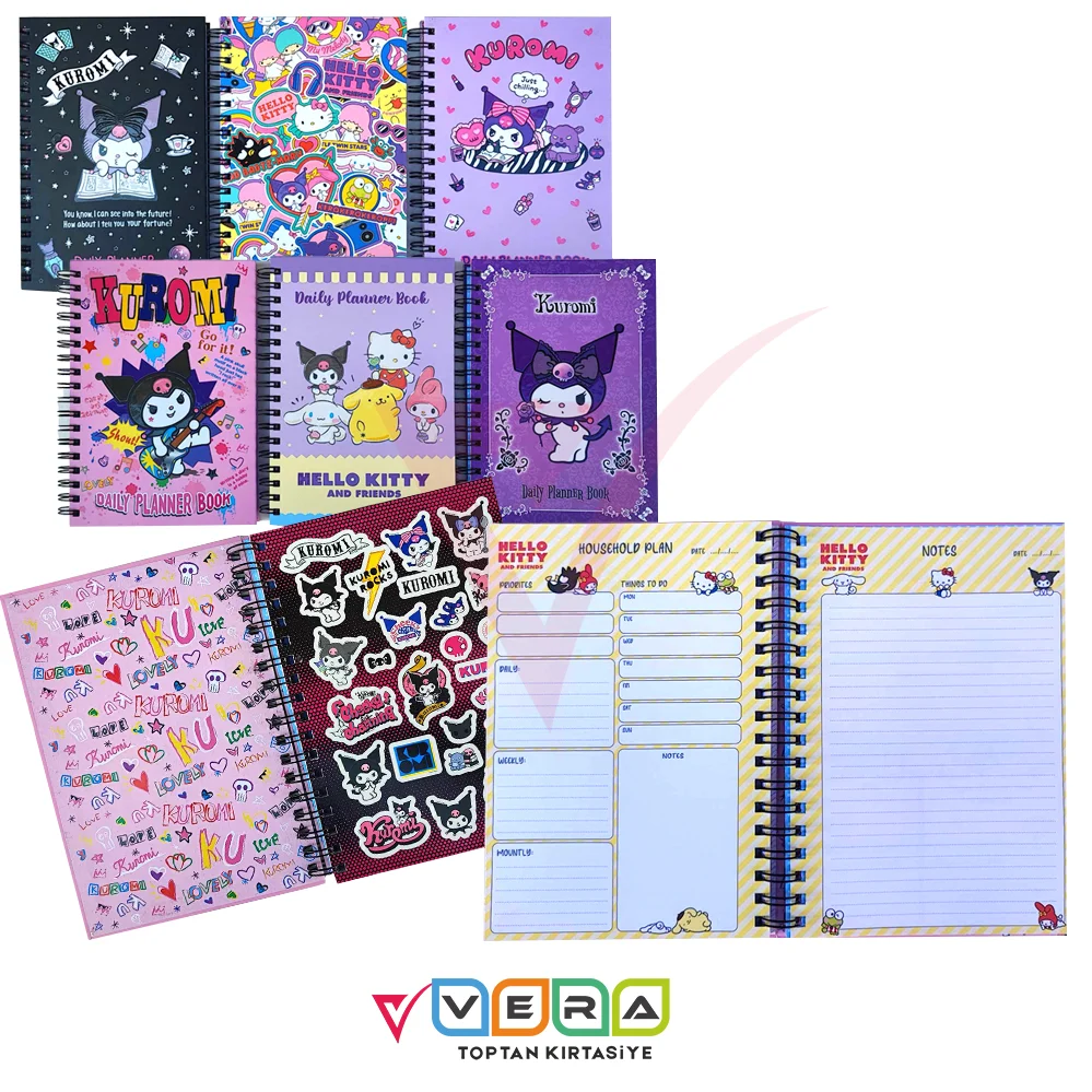 Kuromi 17x24 SP Planlayıcı Defter