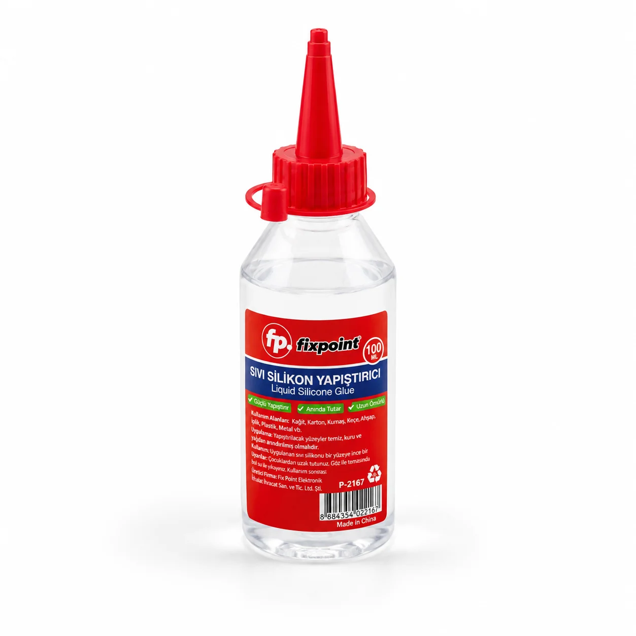 Fixpoint 100 Ml Sıvı Silikon 12 li paket
