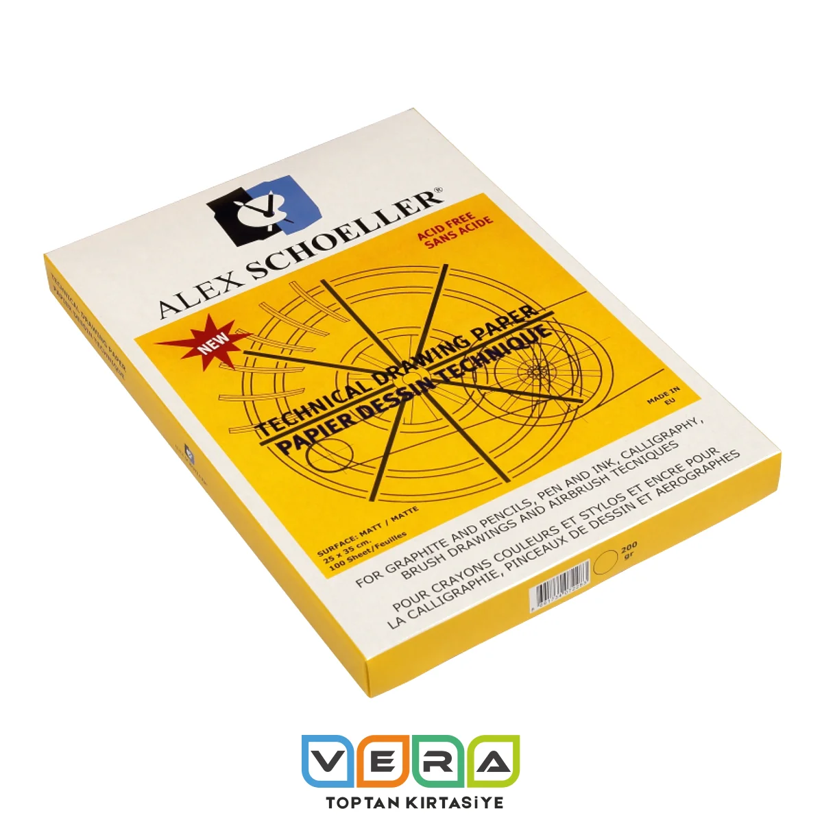ALEX TEKNİK RESİM KAĞIDI A3 200GR. 100LÜ