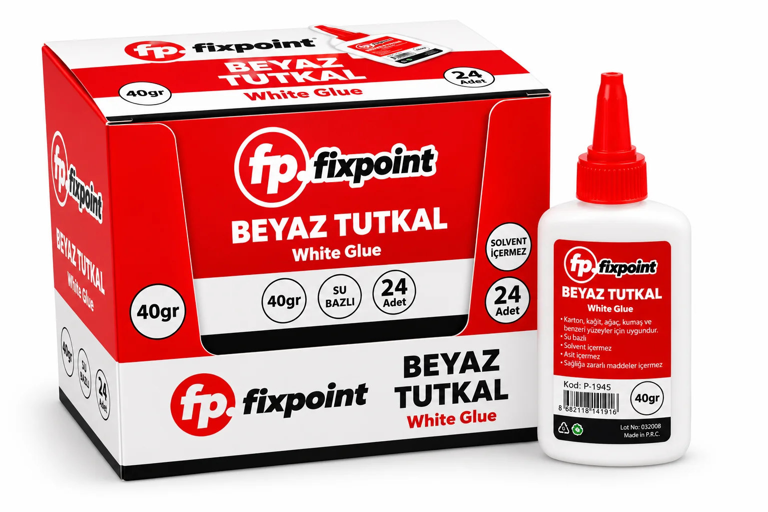 Fixpoint 40 gr Beyaz Tutkal