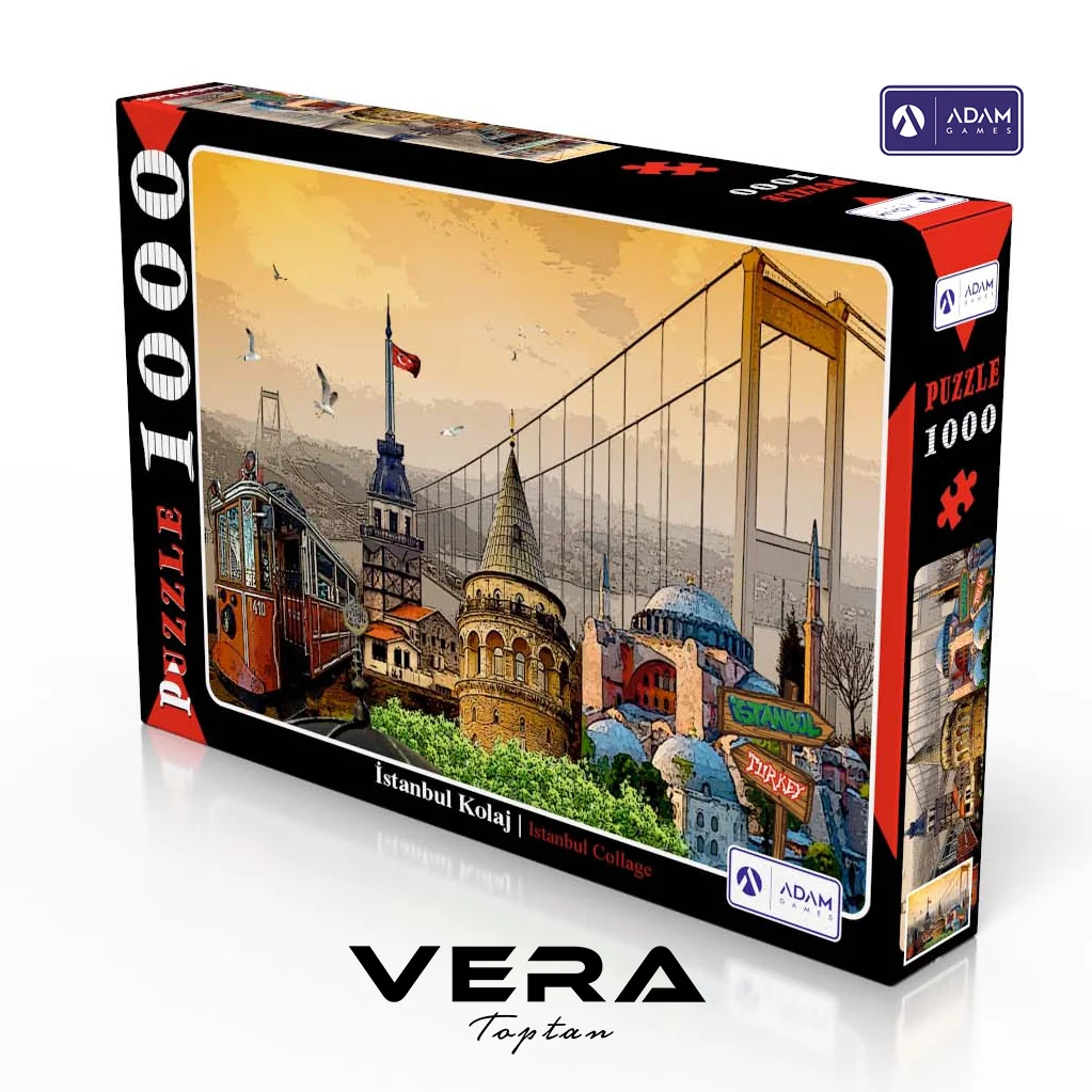 İstanbul Kolaj 1000 Parça Puzzle
