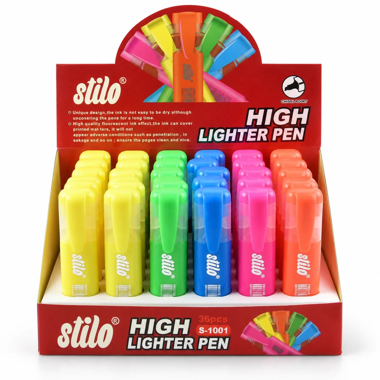 Stilo Neon Fosforlu Kalem