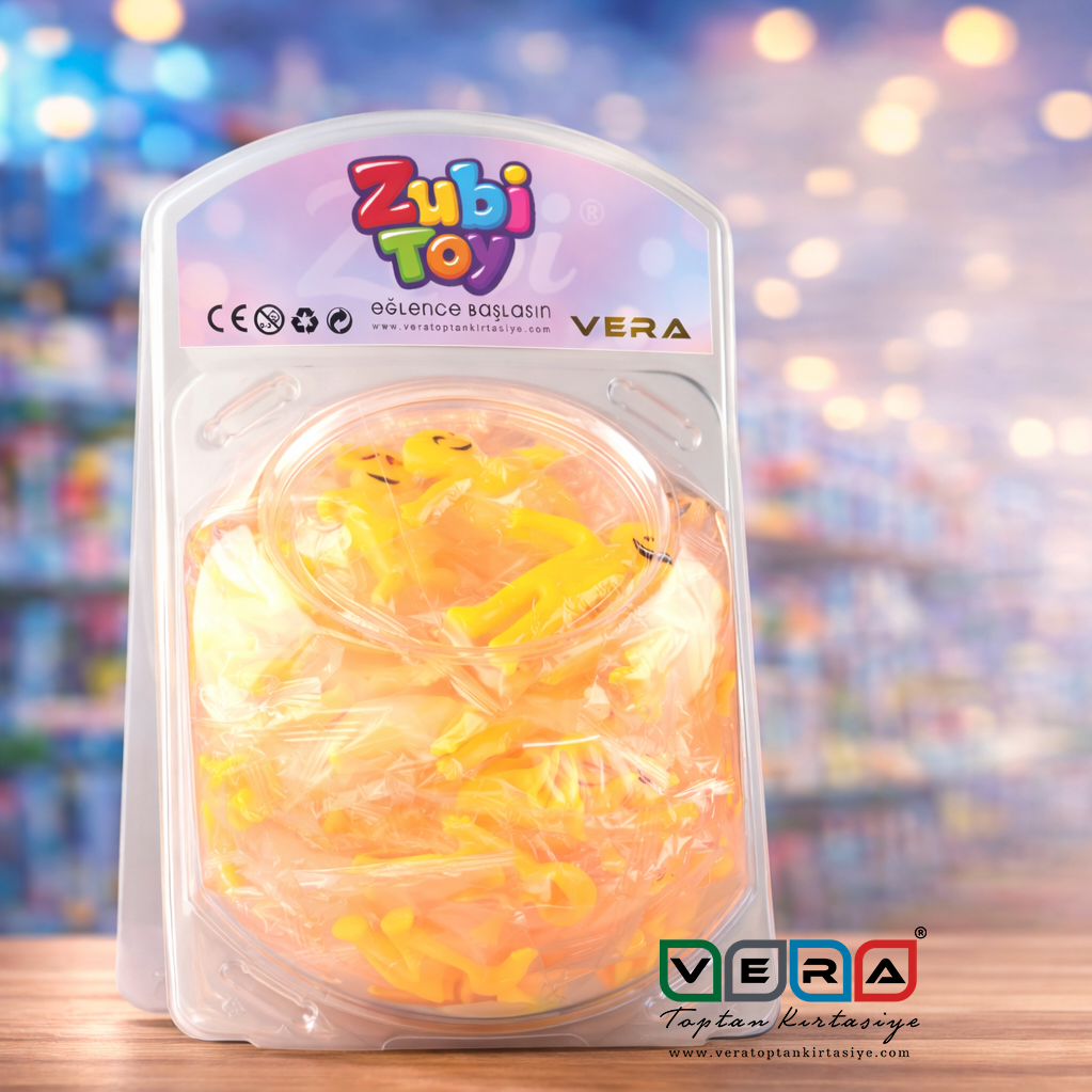 ZubiToy Çılgın Emojiler Çek Fırlat Yapıştır Eğlenceli Oyun 100lü