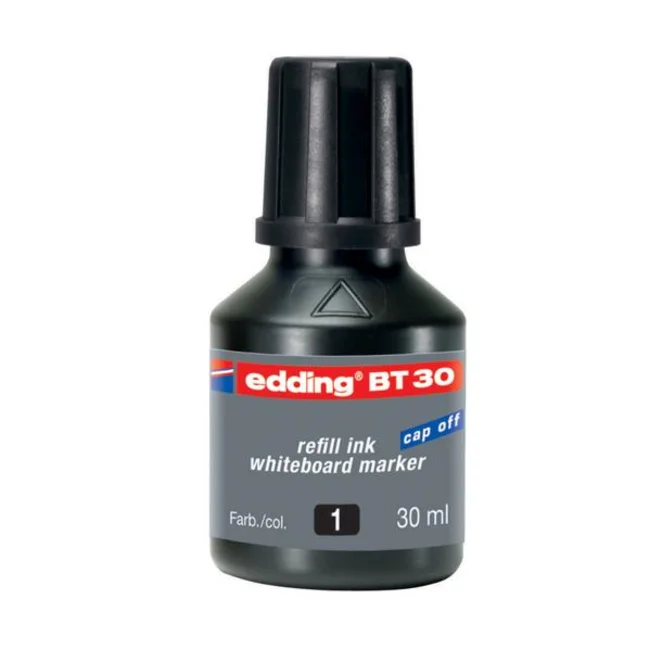 EDDİNG BT 30 TAHTA KALEMİ MÜREKKEP SİYAH 10 LU KUTU