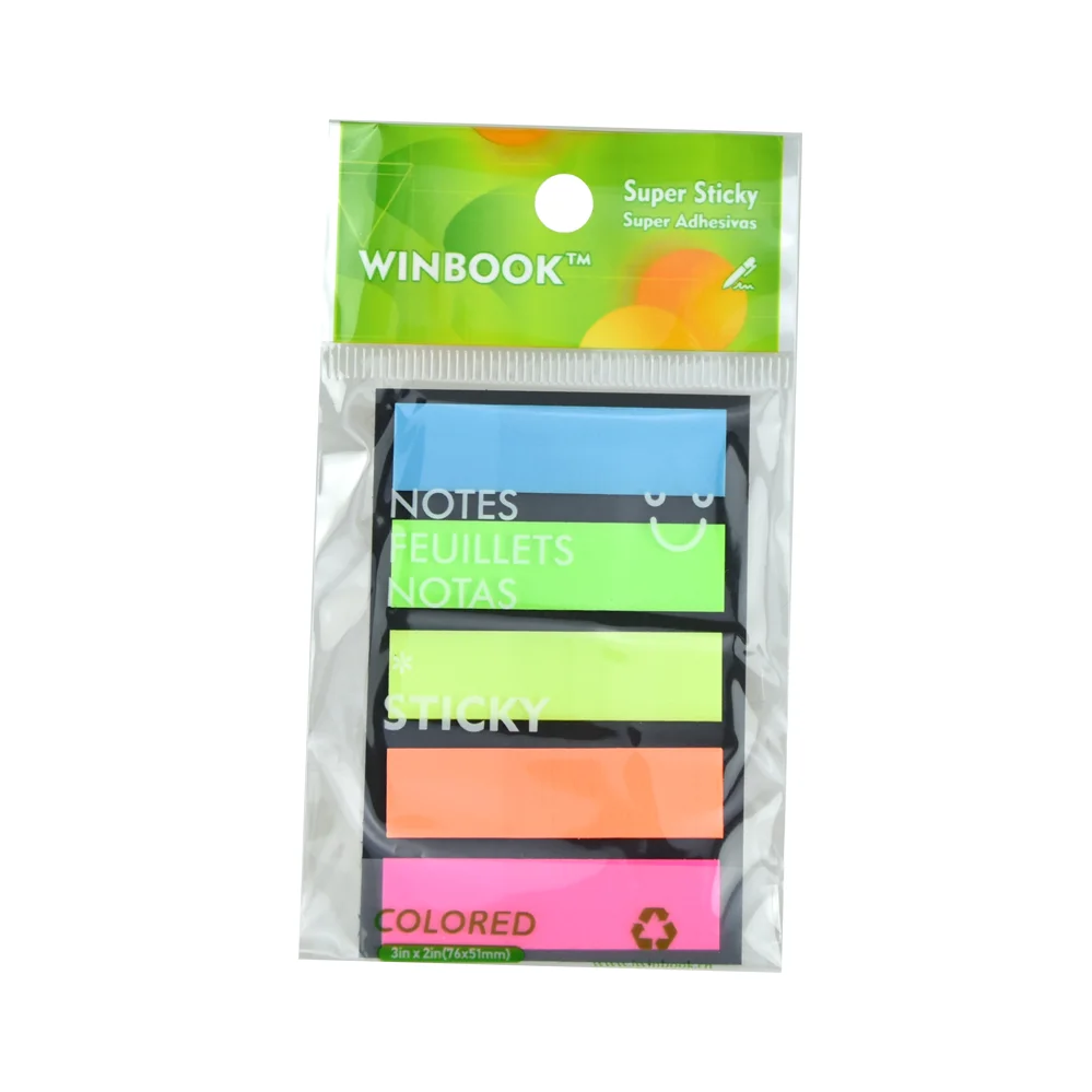 Winbook Ayraç Şeffaf Plastik Postit