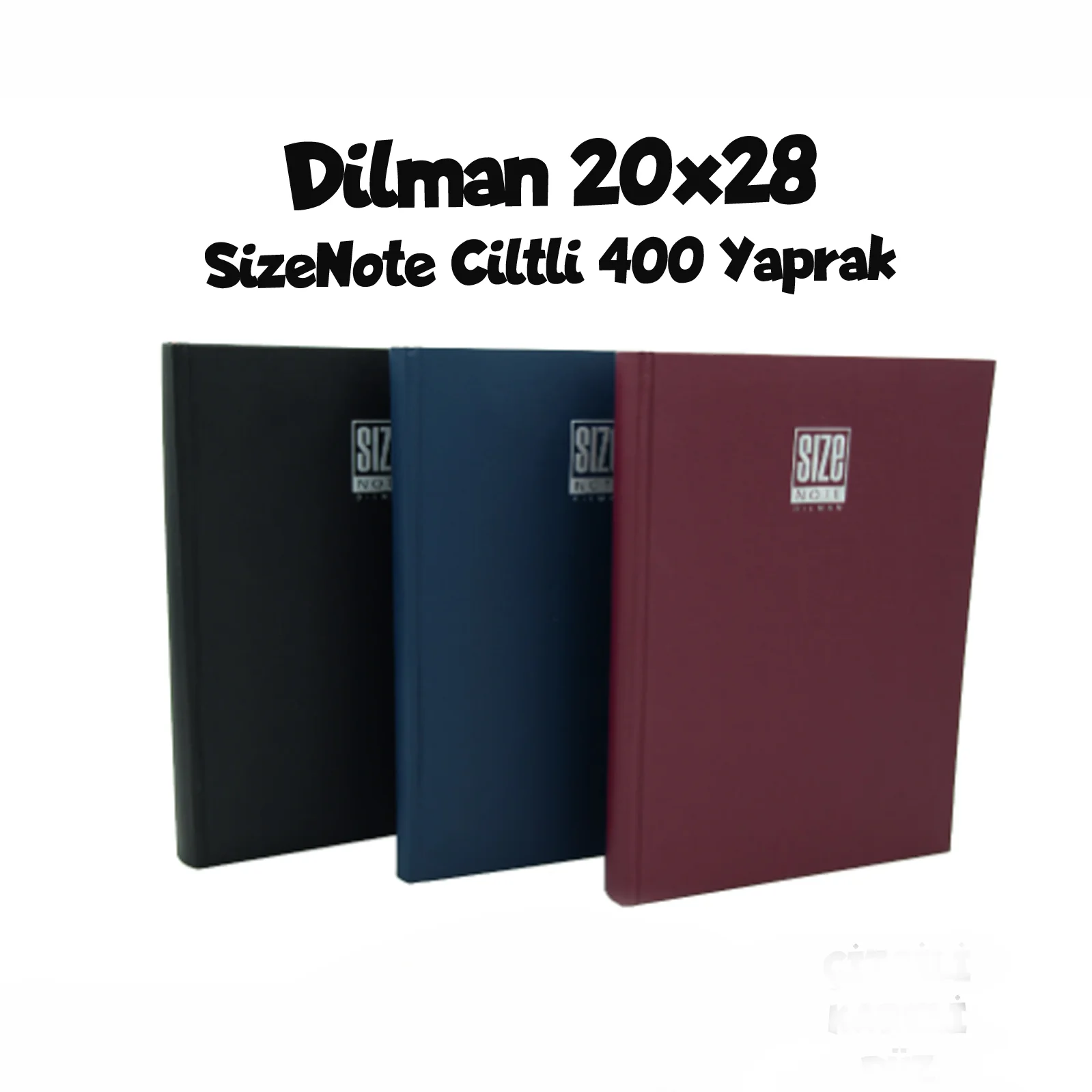 Dilman 20x28 Çizgili Size Note Ciltli 400 Yaprak