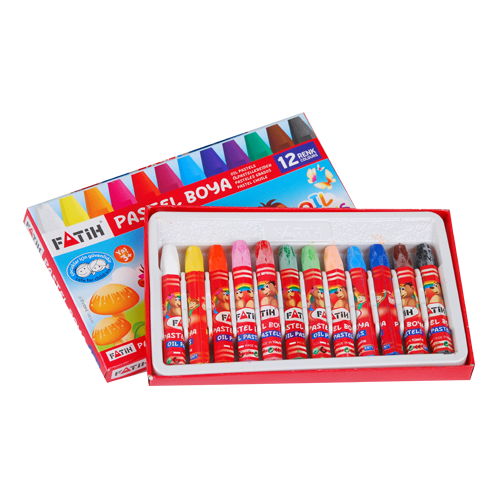 Fatih 12 renk pastel boya