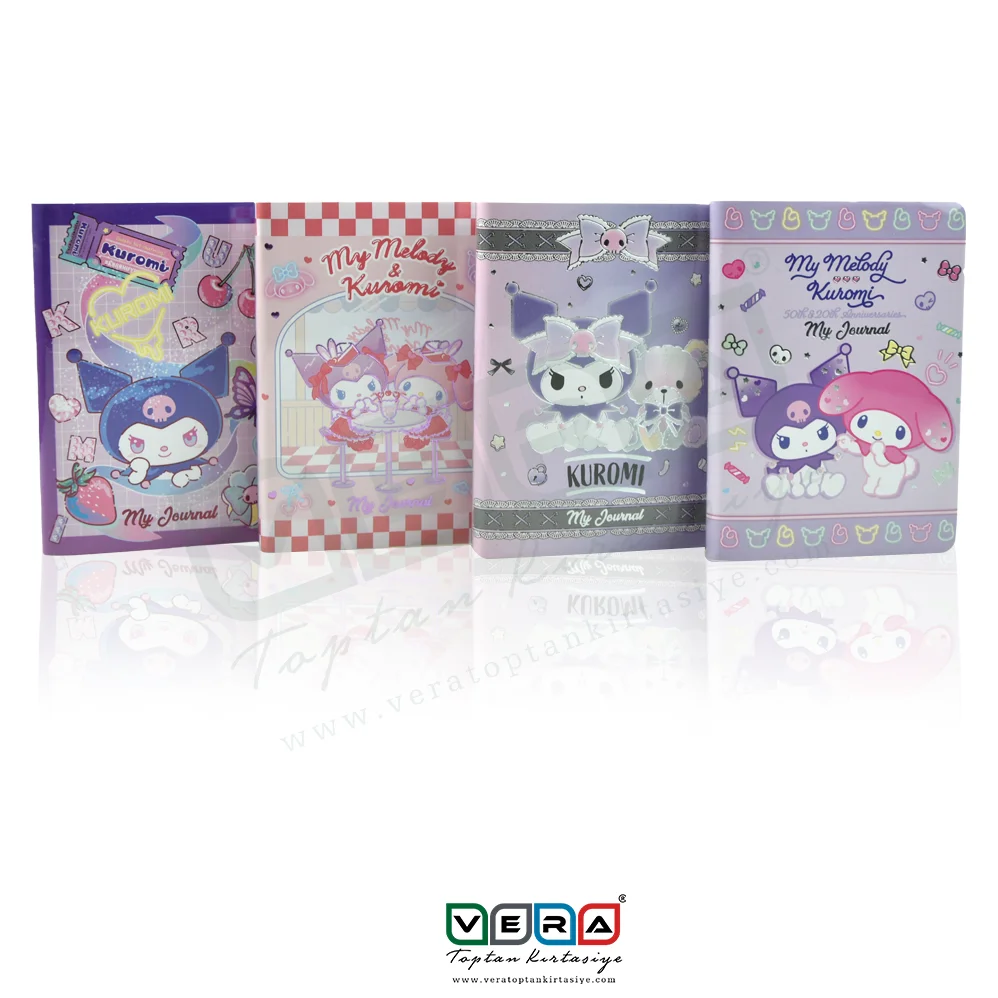 A7 KUROMI MİNİ JOURNAL A7 128YP 80GR