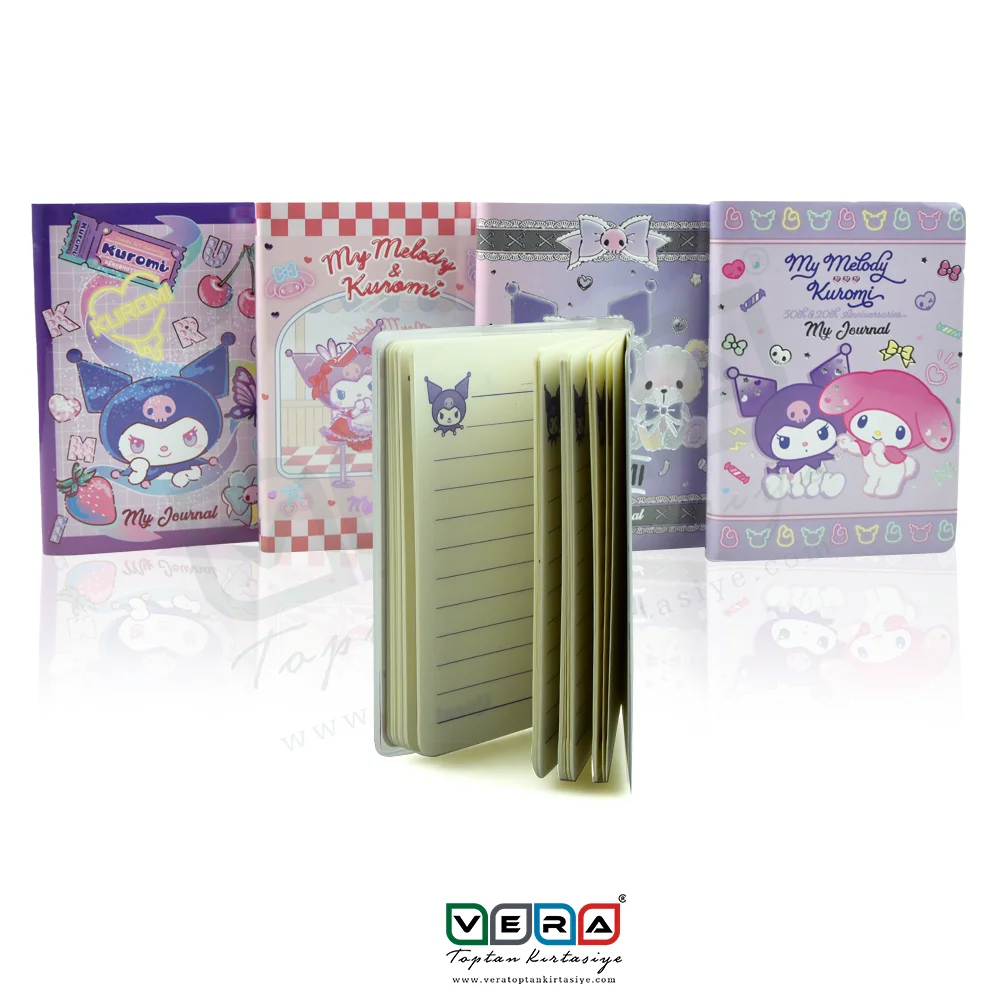 A7 KUROMI MİNİ JOURNAL A7 128YP 80GR