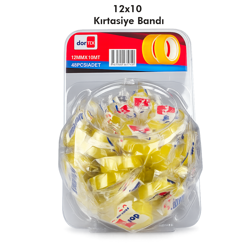 12x10 Kırtasiye Bandı 72'li Stant