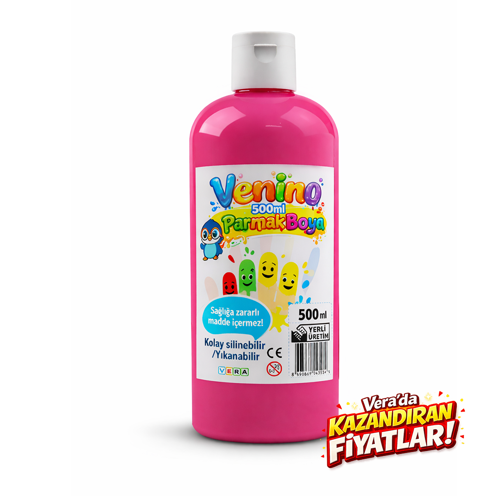 Venino 500 Gr Pembe Parmak Boya - Premium Kalite !