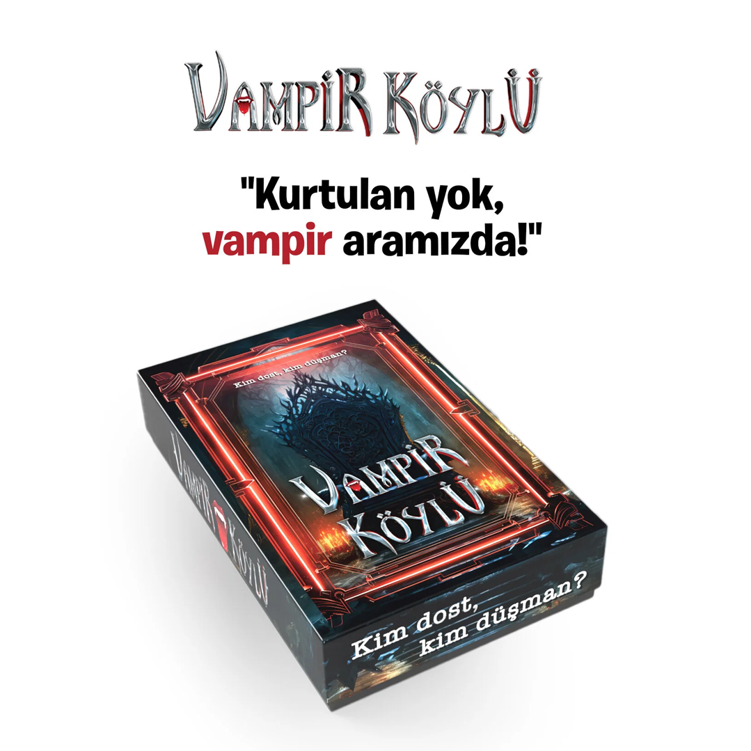 Vampir Köylü | Rol yapma ve Cesaret Oyunu 12'li Paket