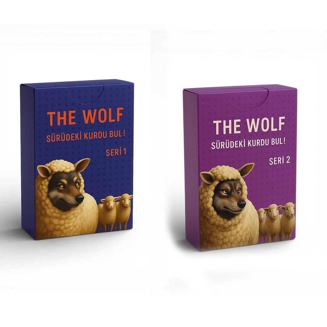 The Wolf | Sürüdeki Kurdu Bul 24'lü Paket Kart Oyunu
