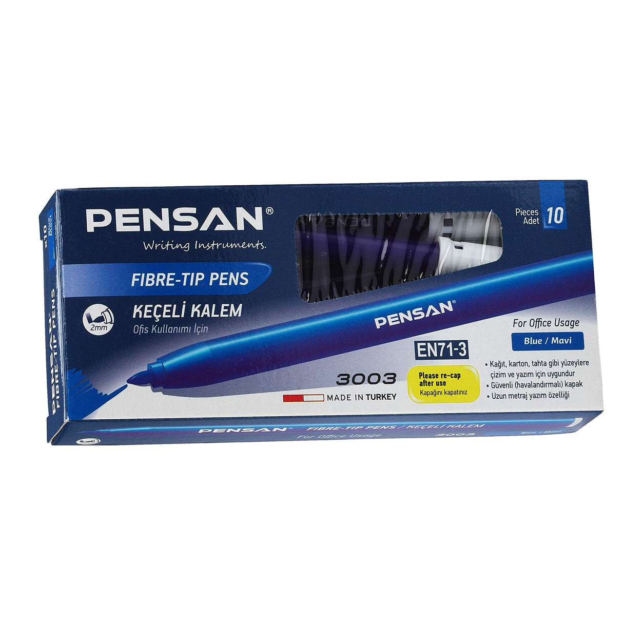 Pensan 3003 Mavi Keçeli Kalem