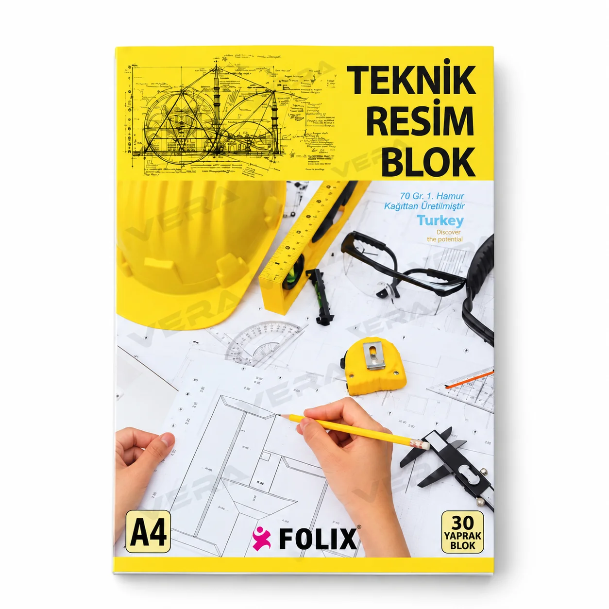 A4 Teknik Resim Blok Defter