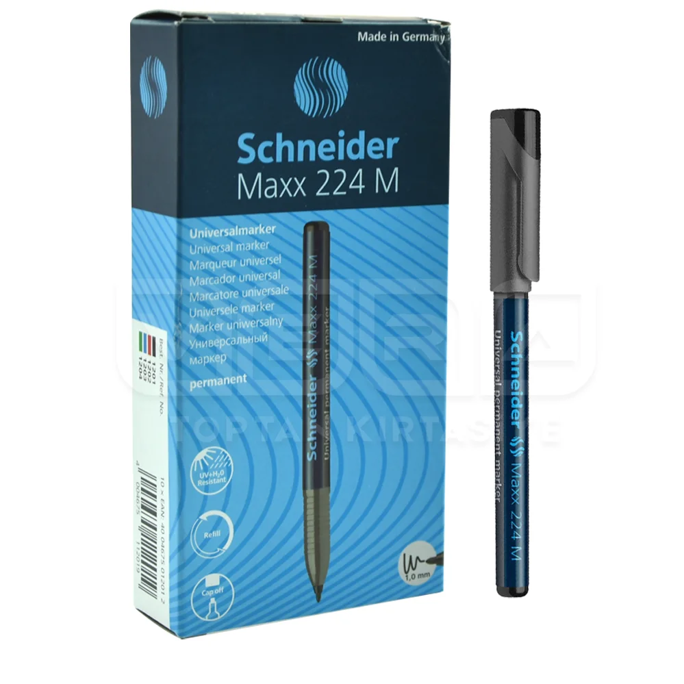 Schneider Maxx 224 M Asetat Kalemi 1.0 mm Siyah