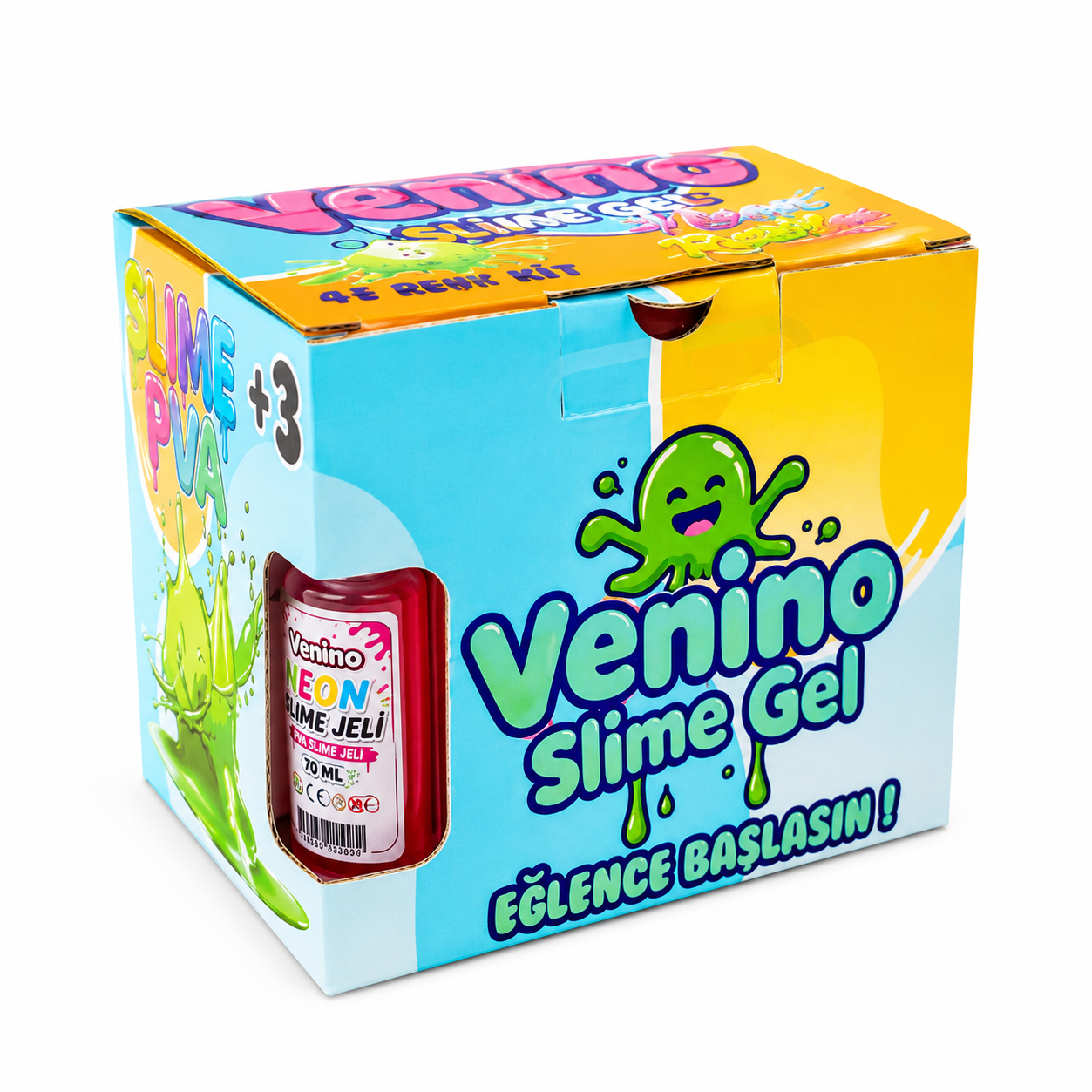 Venino 70 Ml Neon Renkler Slime Jeli