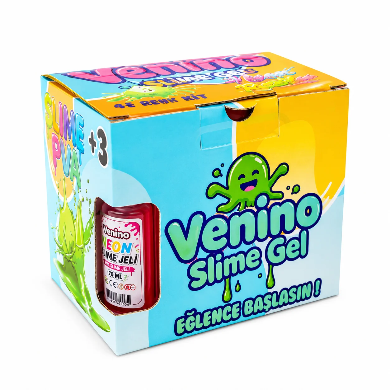 Venino 70 Ml Neon Renkler Slime Jeli
