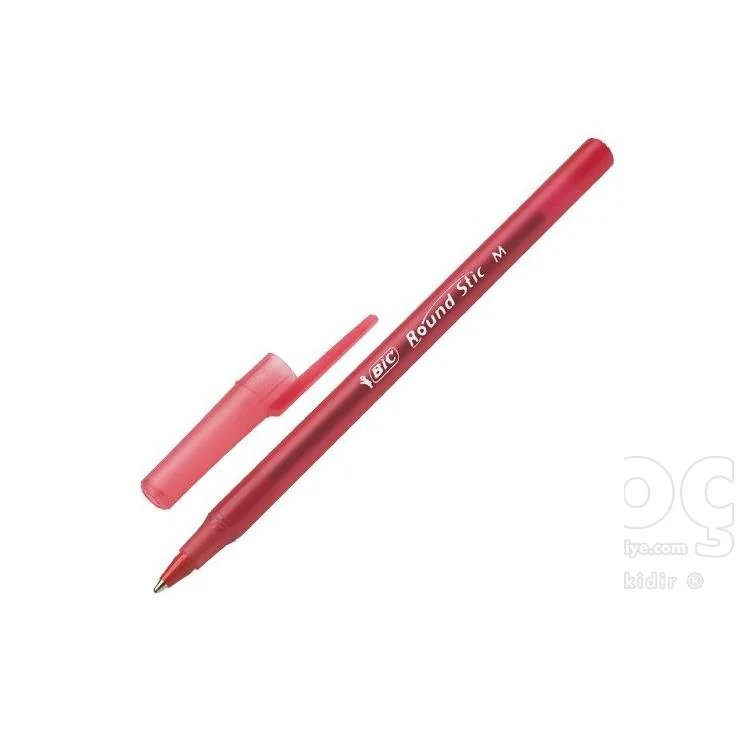 Bic Round Tükenmez Kalem Kırmızı 60'lı