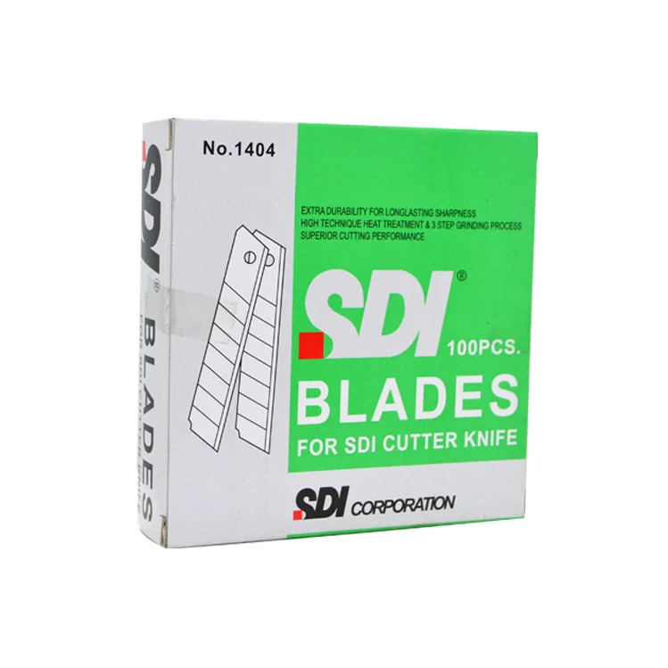 SDI 1404 GENİŞ MAKET BIÇAĞI YEDEĞİ PAKET 100 'LÜ