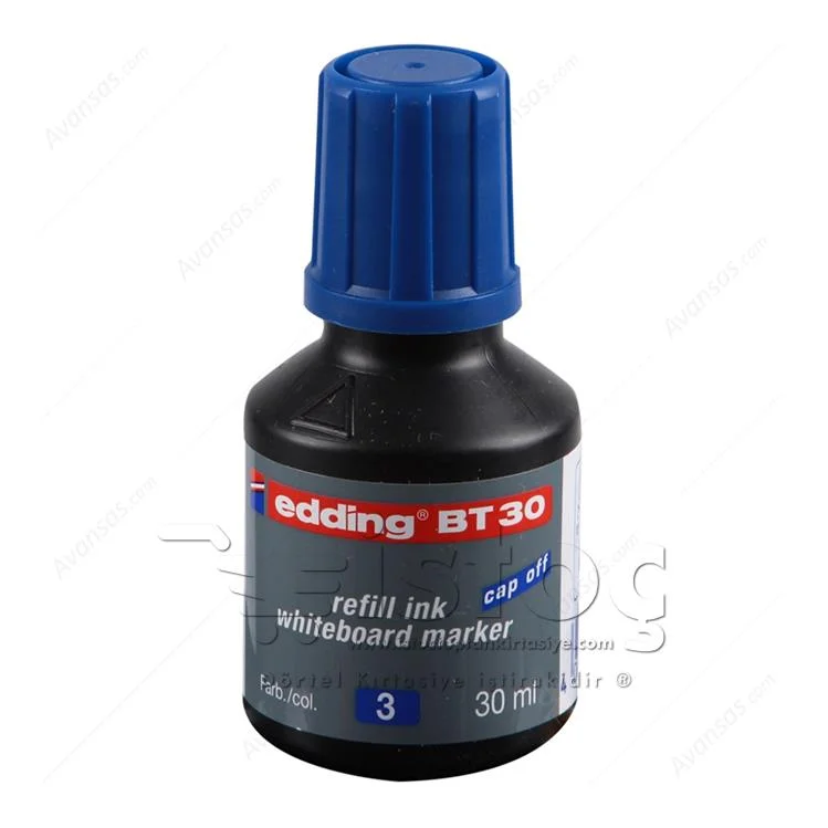 Edding BT 30 ML MAVİ MÜREKKEP 10 LU KUTU