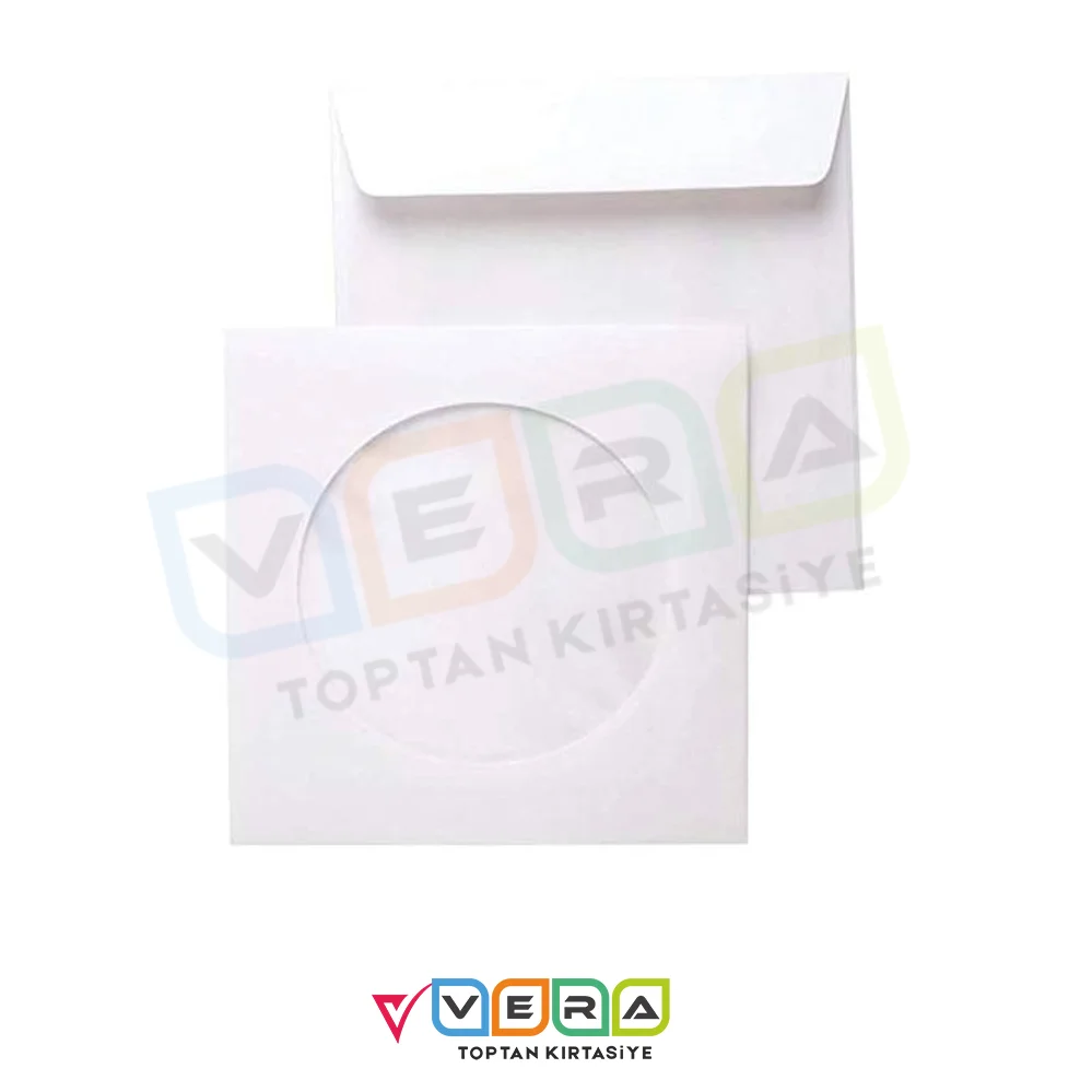 DOĞAN CD ZARF 12.5x12.5 PENCERELİ 80GR