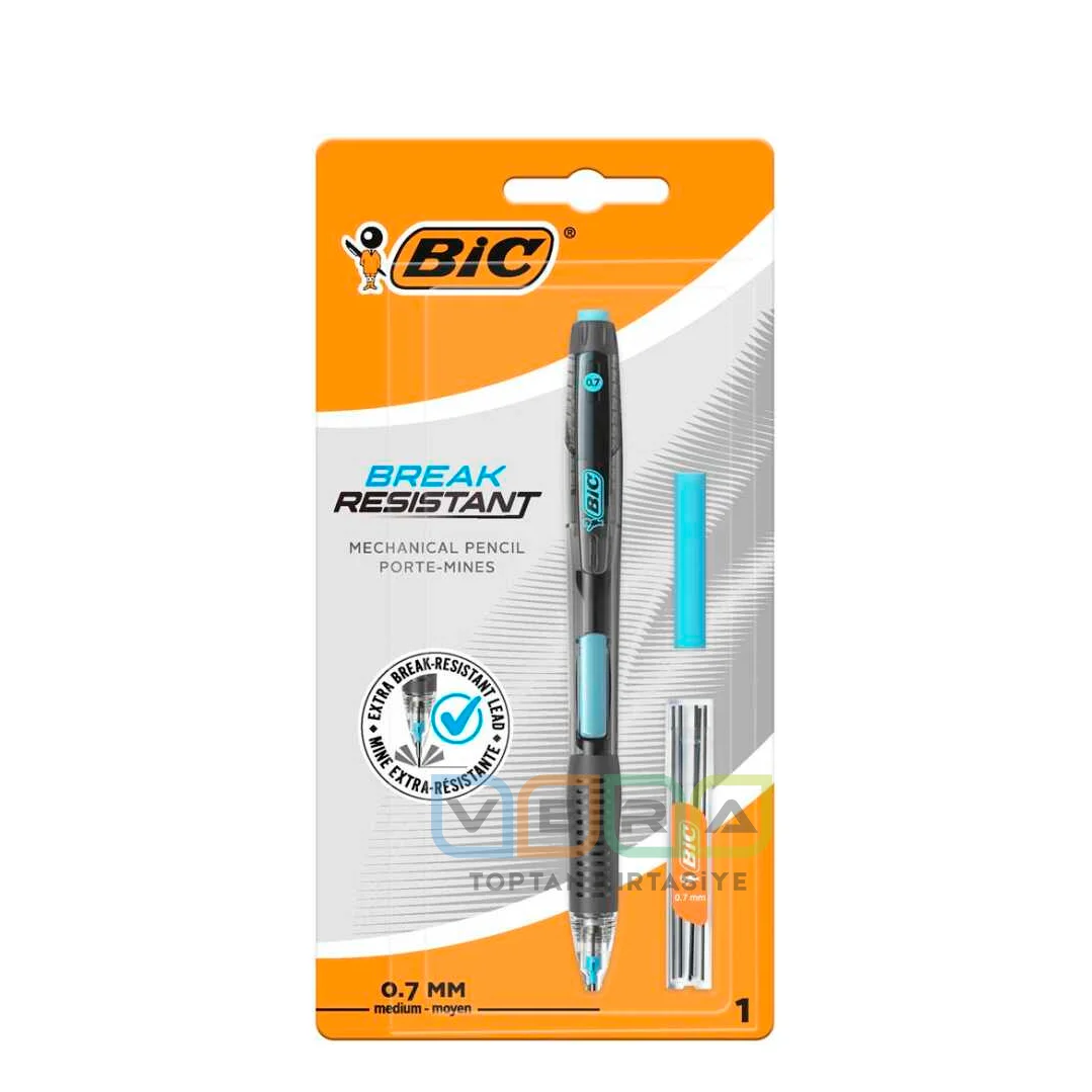 Bic Break Resistant 07 Versatil Kalem + Uç+Silgi Seti