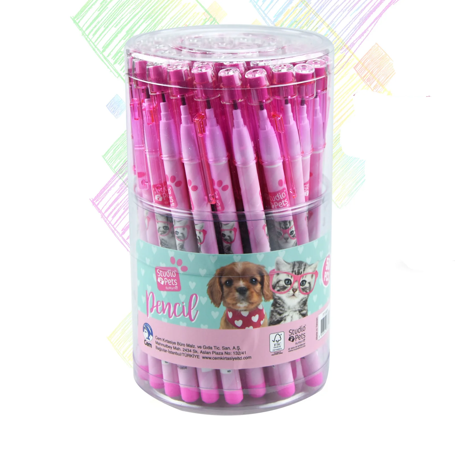 Studio Pets Pembe Yumurtlayan Kalem