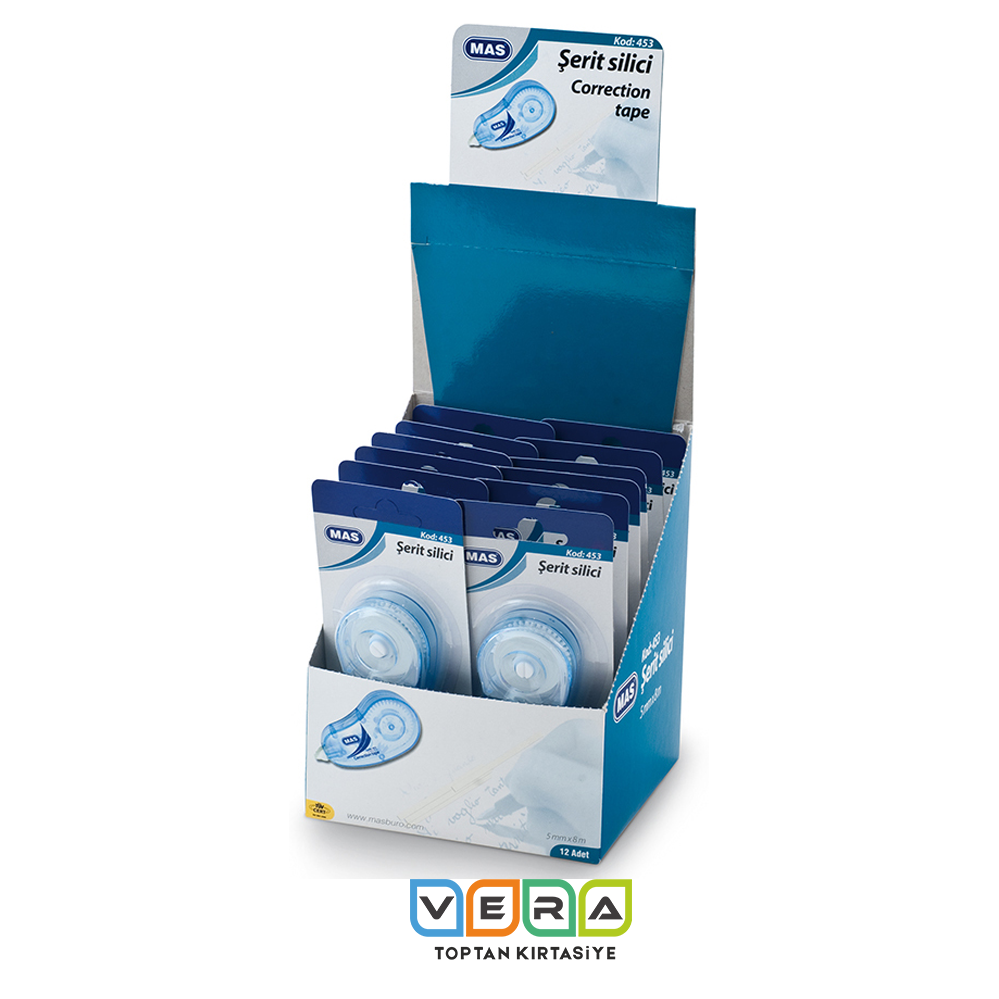 MAS 453 ŞERİT SİLİCİ MİDİ Daksil 5mm / 8mm 12 li Paket