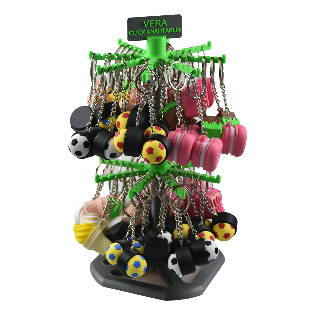 Vera Click Anahtarlık 80'li Stant Premium Kalite Click