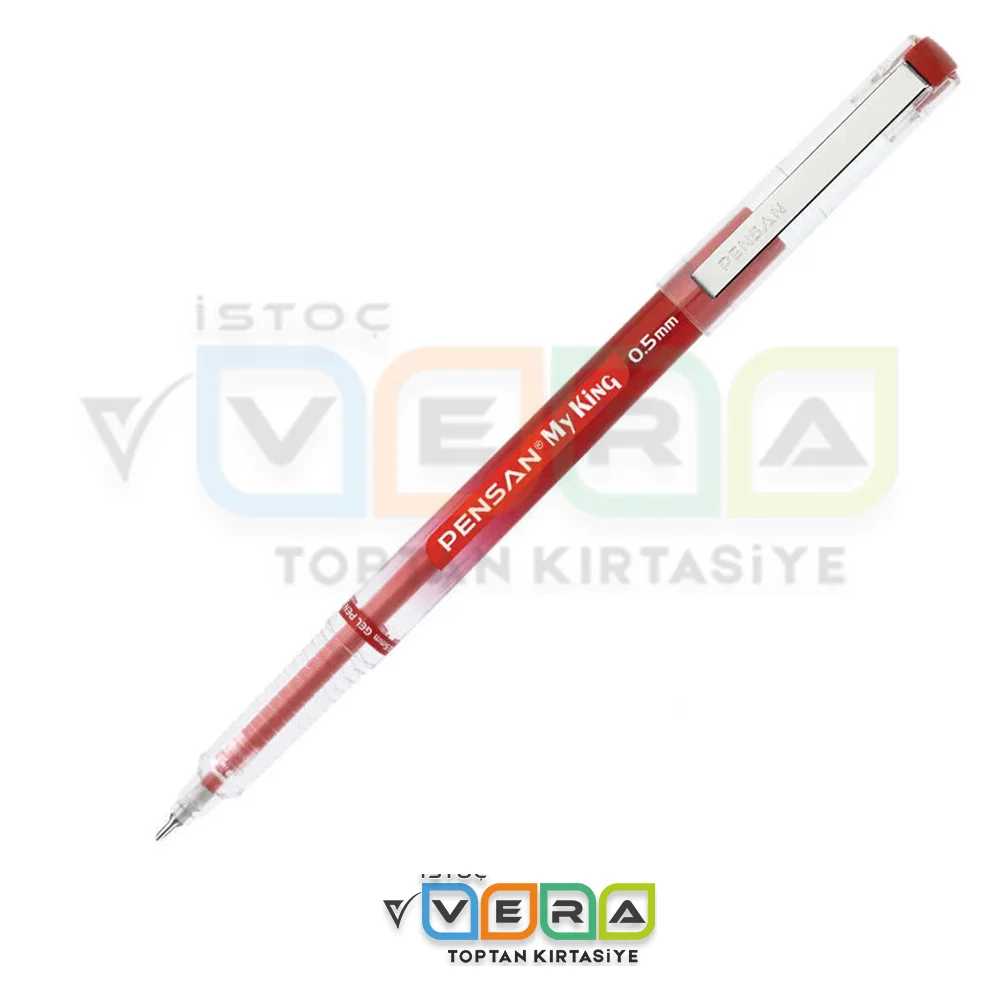 PENSAN My King Jel Metal Klips 0.5 Kırmızı