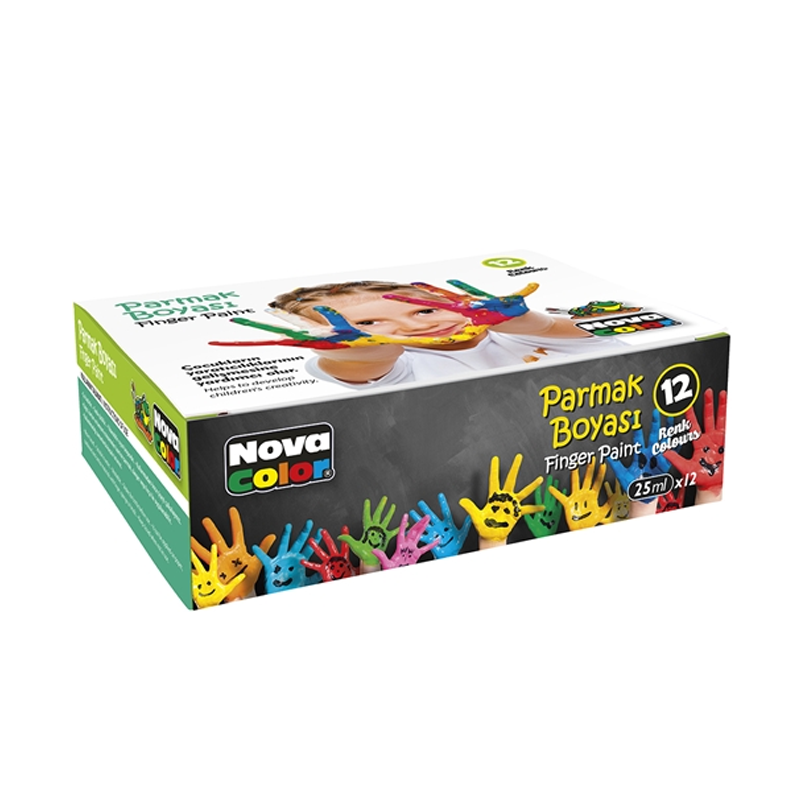 NOVA COLOR PARMAK BOYASI 12Lİ TAKIM